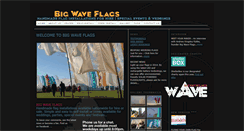 Desktop Screenshot of bigwaveflags.co.uk
