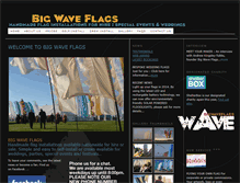 Tablet Screenshot of bigwaveflags.co.uk